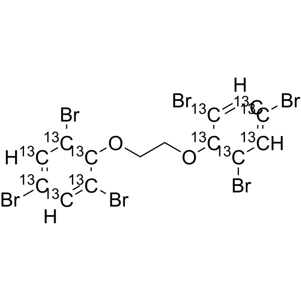 1,2-Bis(2,4,6-tribromophenoxy)ethane-13C12 2724878-45-7
